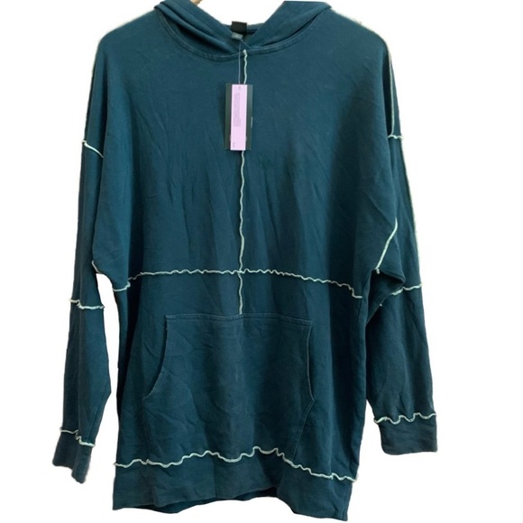 NWT 3pc Bundle WILD FABLE Hoodie Top Sweatshirt Pink Orange Green Junior XS NEW - Picture 9 of 16